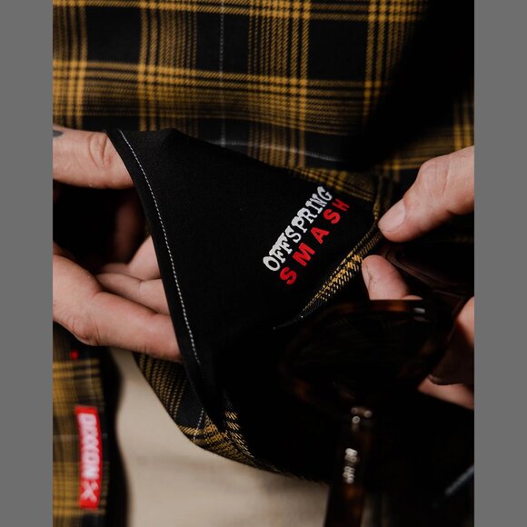 DIXXON FLANNEL x THE OFFSPRING Collab - SMASH Flannel Shirt - Men's XL - Picture 10 of 11